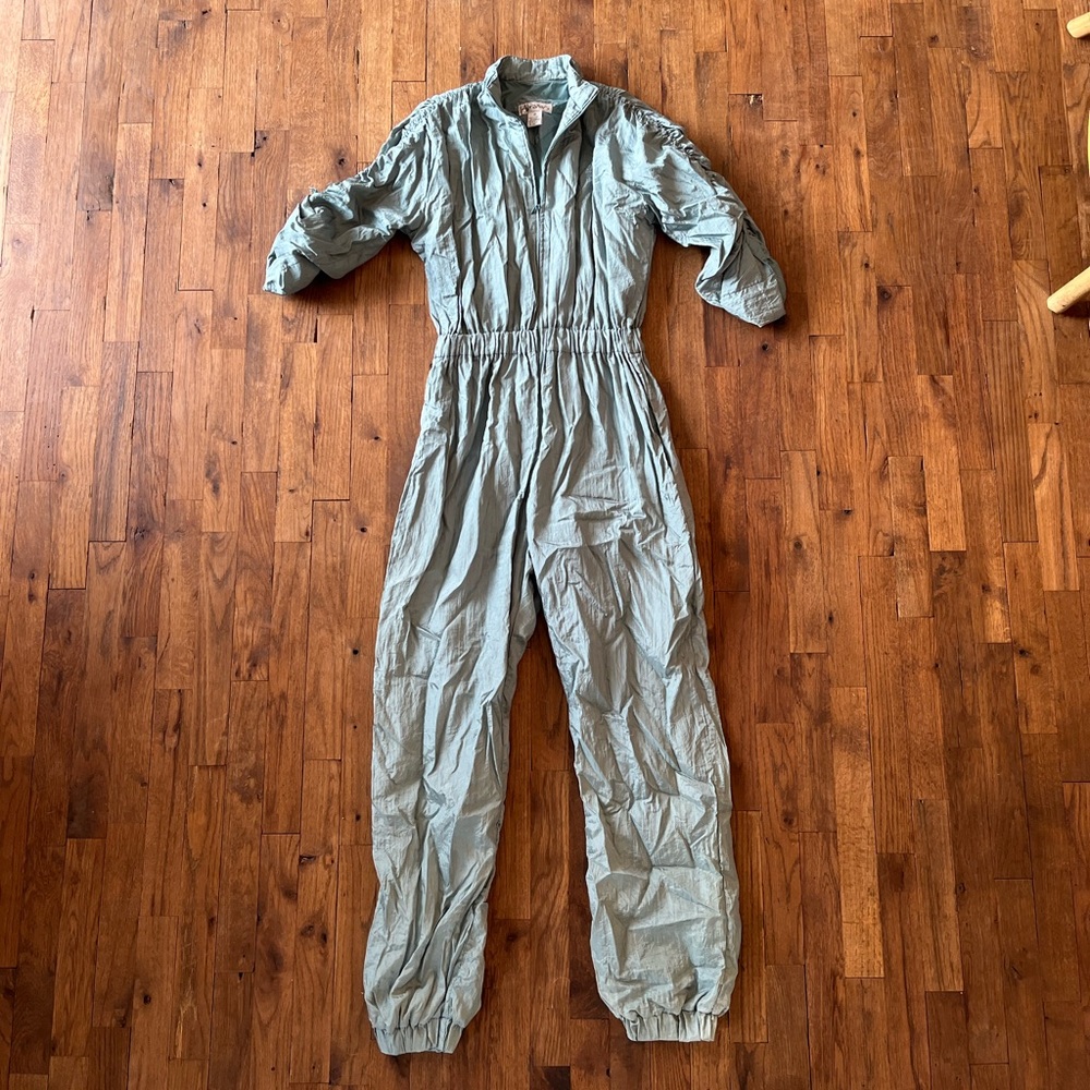 Vintage windbreaker jumpsuit
